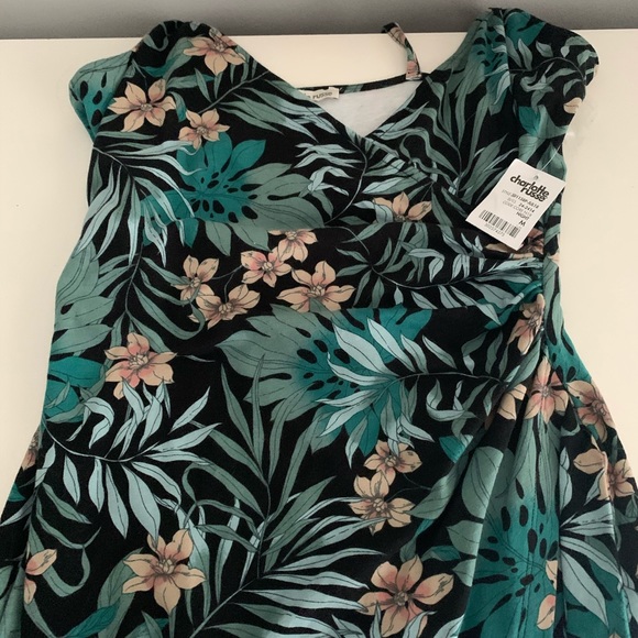 NWT Hawaiian Wrap Dress - Picture 2 of 5